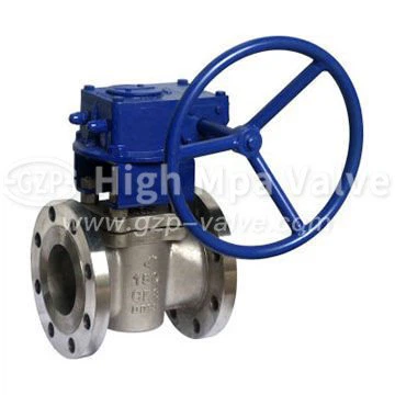 Válvula PLUG de chaqueta medio llena PTFE